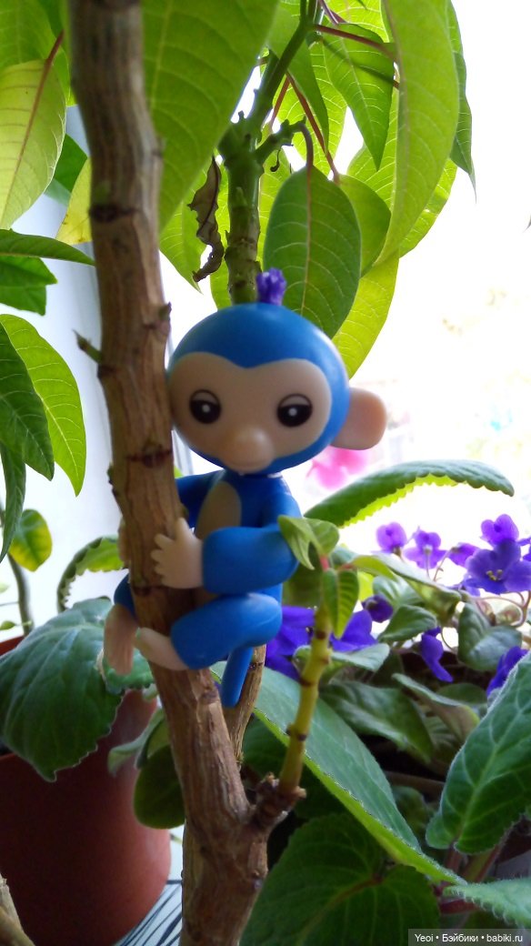 Набор фигурок Динозавров (6 шт) и обезьянка на палец. Покупки из Магнита