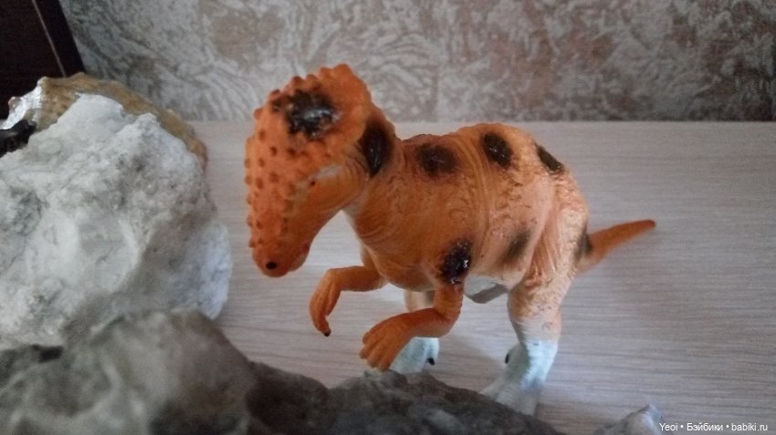 Набор фигурок Динозавров (6 шт) и обезьянка на палец. Покупки из Магнита