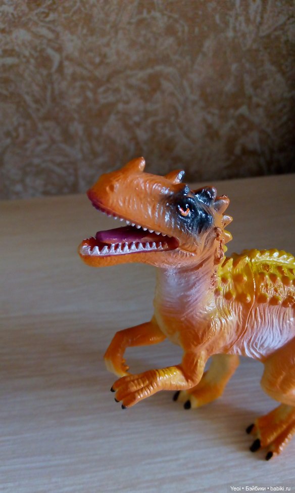 Набор фигурок - 2 - Динозавров (6 шт) и динозаврик на палец. Покупки из Магнита 2 (фото 4)