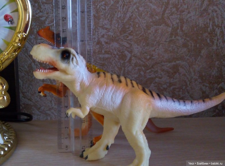 Набор фигурок - 2 - Динозавров (6 шт) и динозаврик на палец. Покупки из Магнита 2