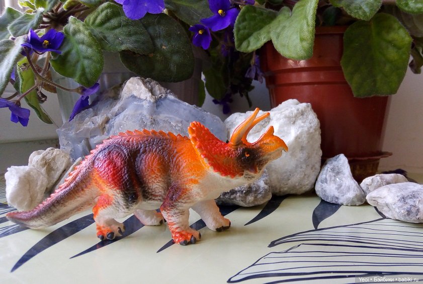 Набор фигурок - 2 - Динозавров (6 шт) и динозаврик на палец. Покупки из Магнита 2