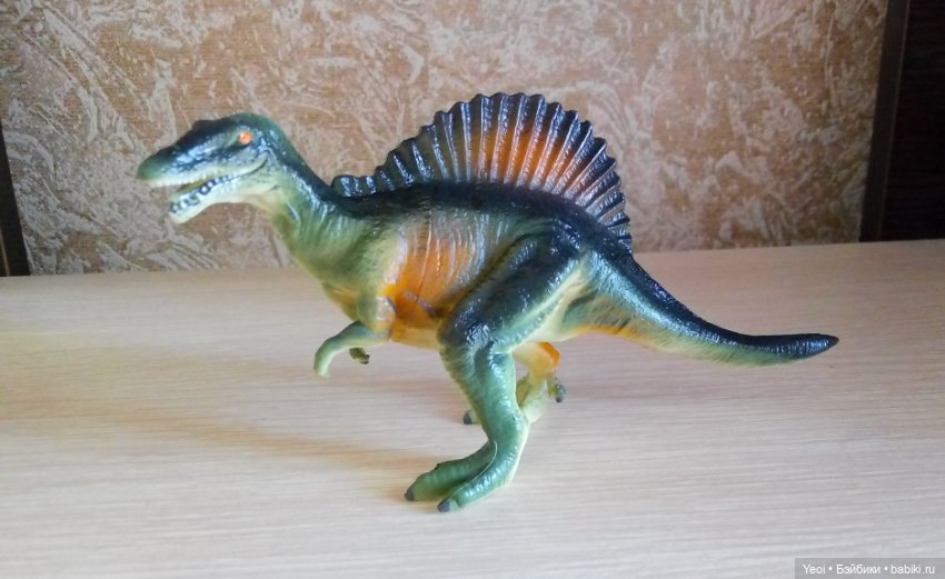 Набор фигурок - 2 - Динозавров (6 шт) и динозаврик на палец. Покупки из Магнита 2 (фото 8)