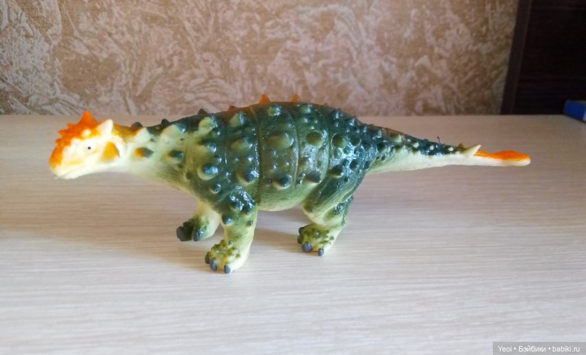 Набор фигурок - 2 - Динозавров (6 шт) и динозаврик на палец. Покупки из Магнита 2 (фото 6)