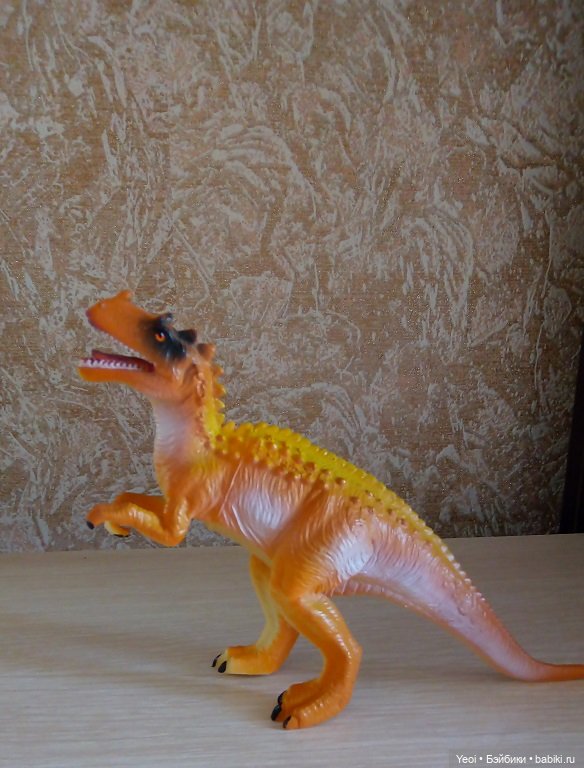 Набор фигурок - 2 - Динозавров (6 шт) и динозаврик на палец. Покупки из Магнита 2 (фото 3)