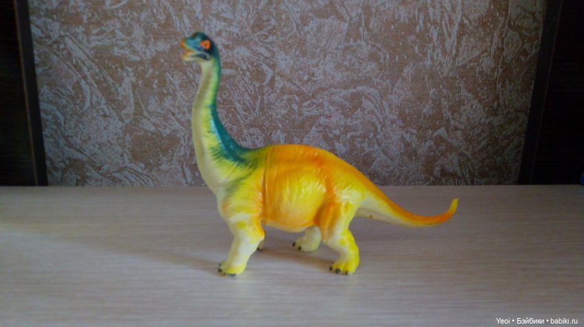 Набор фигурок - 2 - Динозавров (6 шт) и динозаврик на палец. Покупки из Магнита 2 (фото 10)