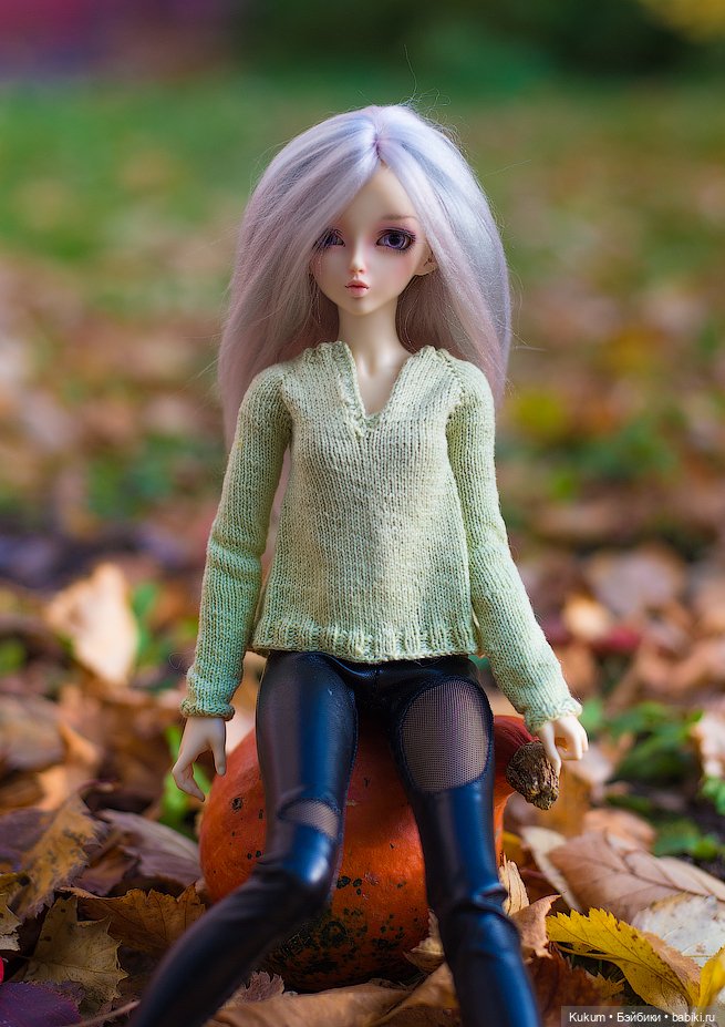 Первая осенняя фотосессия minifee Juri (фото 5)