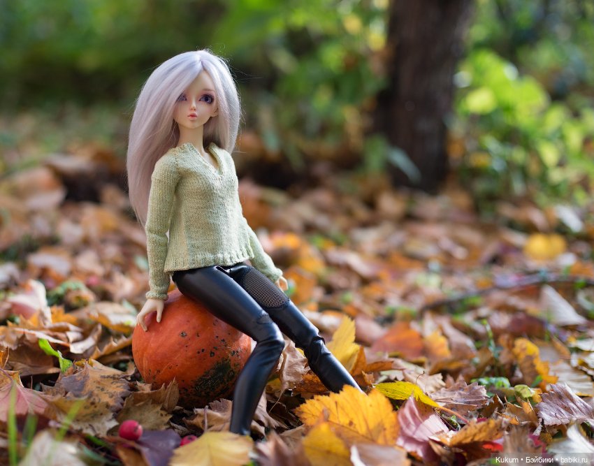 Первая осенняя фотосессия minifee Juri (фото 6)