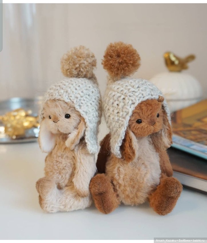 Зайки гномики — Авторские мишки Тедди и друзья: фото (фото 8)