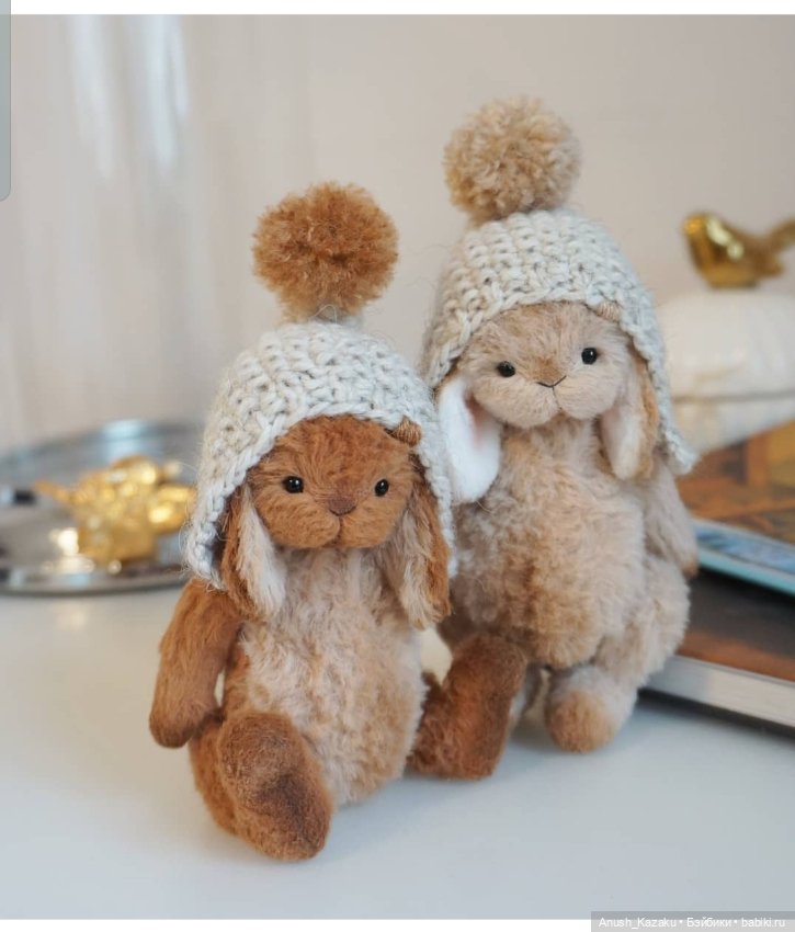 Зайки гномики — Авторские мишки Тедди и друзья: фото (фото 6)