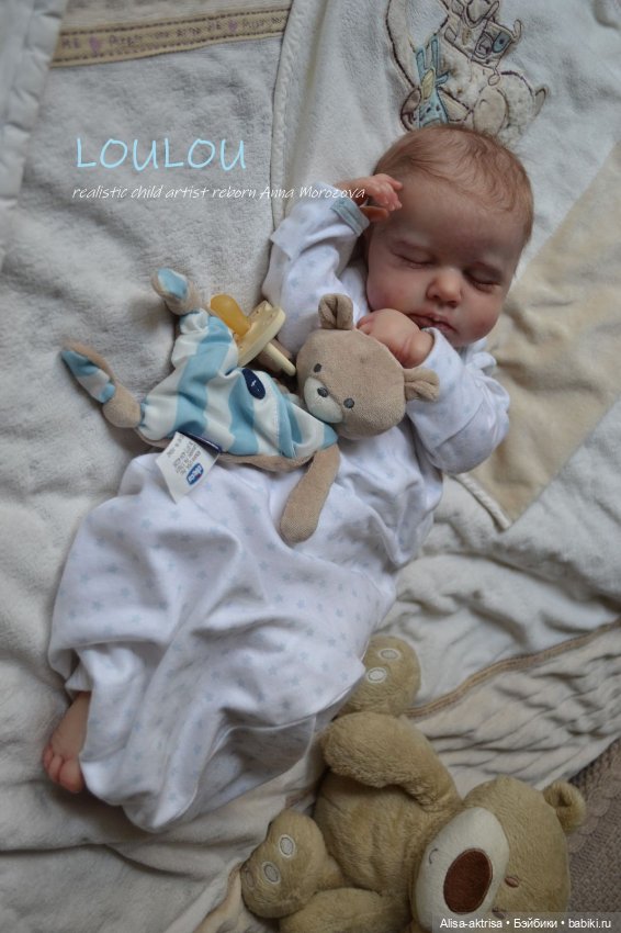 Лоулоу, малышка родилась на радость маме. Кукла-реборн Анны Морозовой