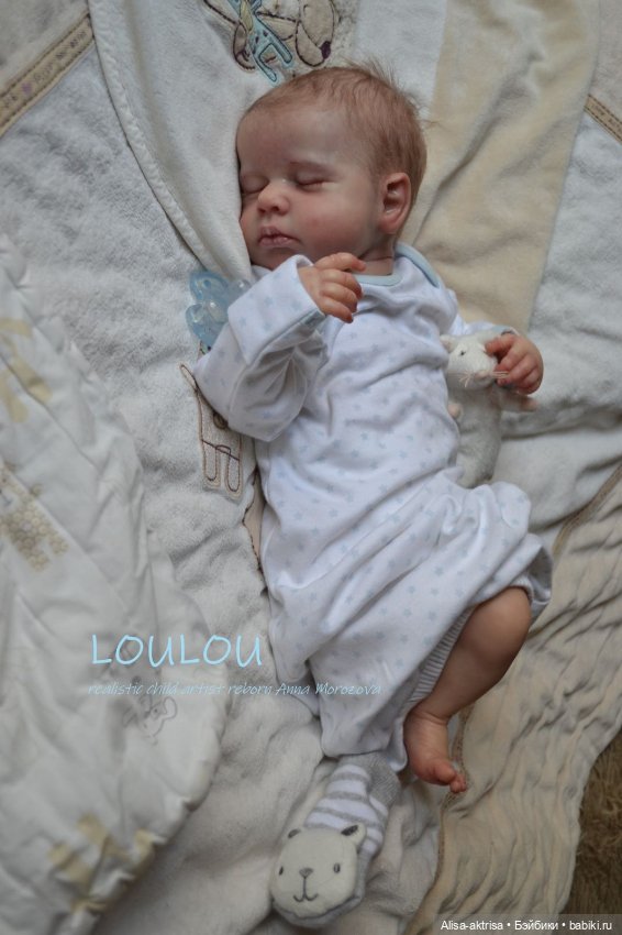 Лоулоу, малышка родилась на радость маме. Кукла-реборн Анны Морозовой