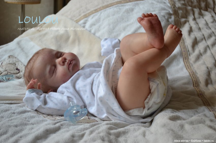 Лоулоу, малышка родилась на радость маме. Кукла-реборн Анны Морозовой