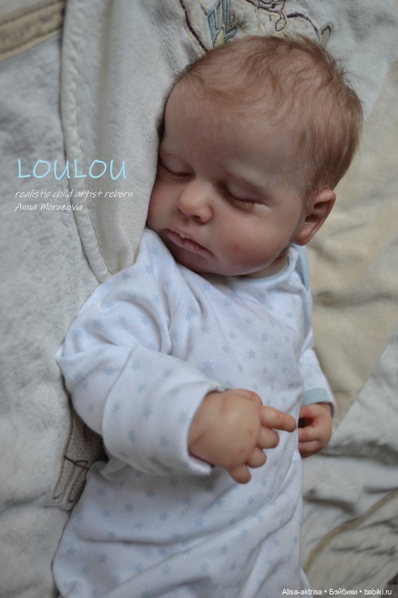 Лоулоу, малышка родилась на радость маме. Кукла-реборн Анны Морозовой