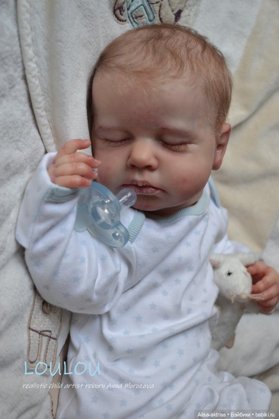 Лоулоу, малышка родилась на радость маме. Кукла-реборн Анны Морозовой