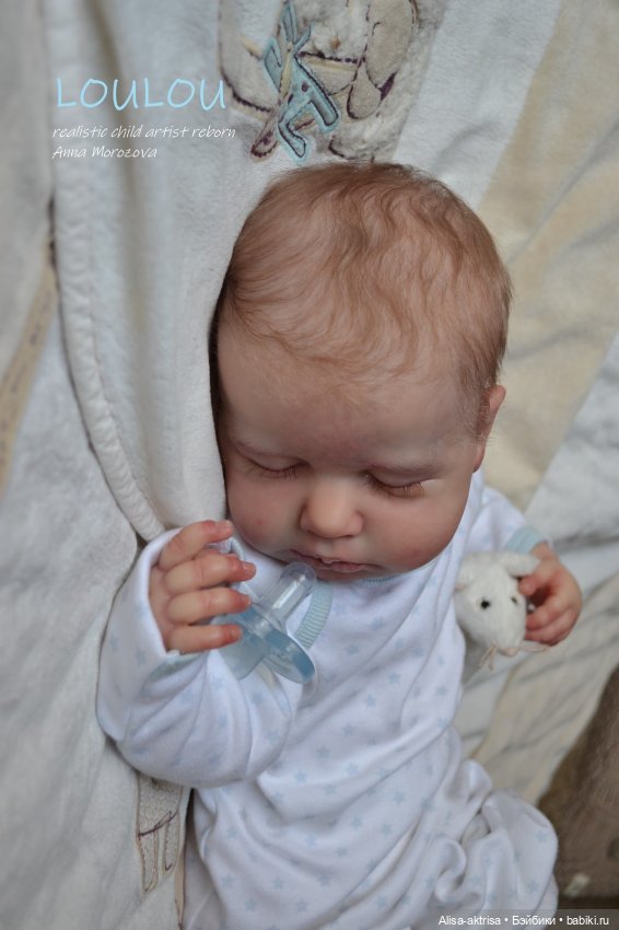 Лоулоу, малышка родилась на радость маме. Кукла-реборн Анны Морозовой