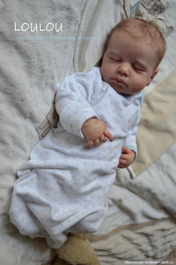 Лоулоу, малышка родилась на радость маме. Кукла-реборн Анны Морозовой