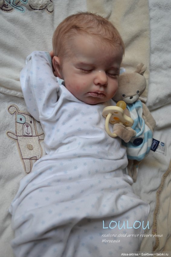 Лоулоу, малышка родилась на радость маме. Кукла-реборн Анны Морозовой