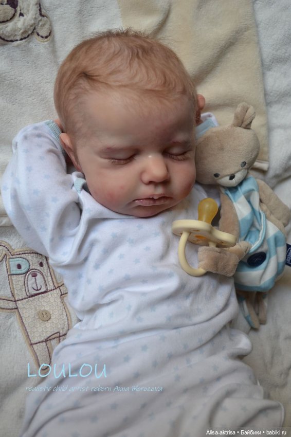Лоулоу, малышка родилась на радость маме. Кукла-реборн Анны Морозовой