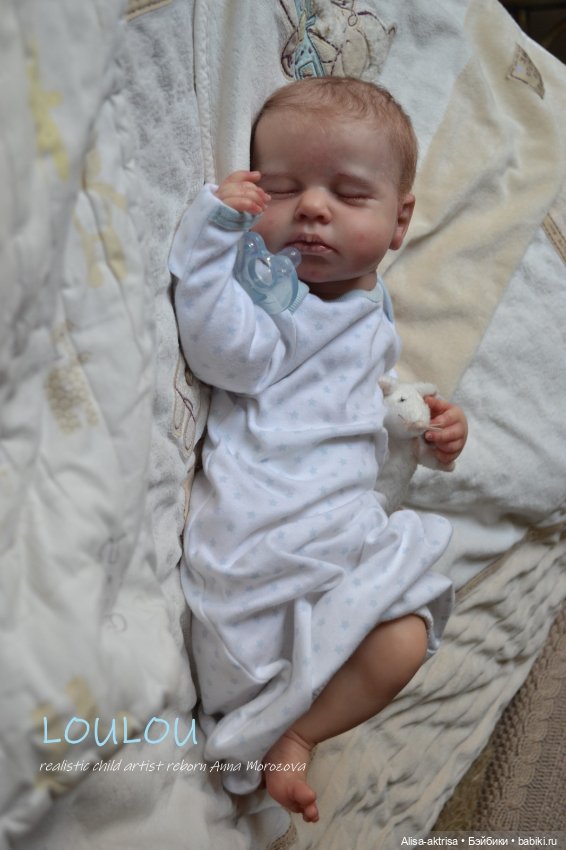 Лоулоу, малышка родилась на радость маме. Кукла-реборн Анны Морозовой