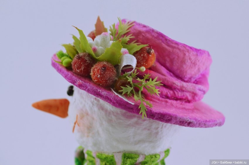 Первый в этом году — Ватные игрушки на елку: ретро