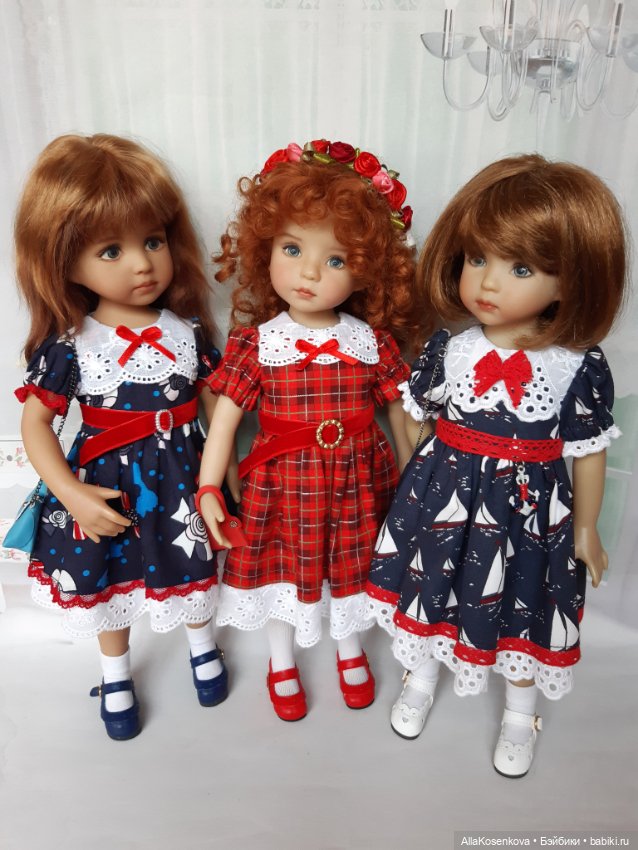 Трём сестричкам по новому платью