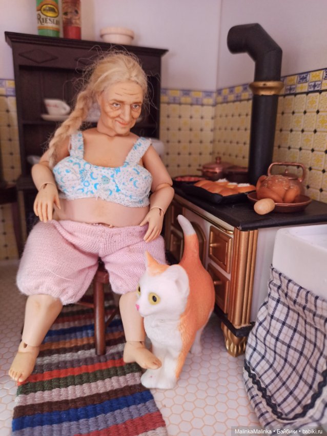 Бабе Нюре долго унывать некогда вся в делах