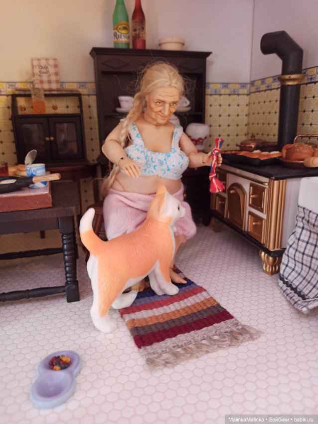 Бабе Нюре долго унывать некогда вся в делах