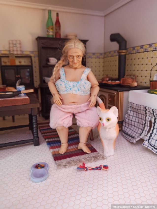 Бабе Нюре долго унывать некогда вся в делах