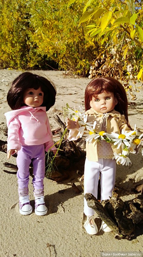 Осенняя прогулка с девочками Линды Рик