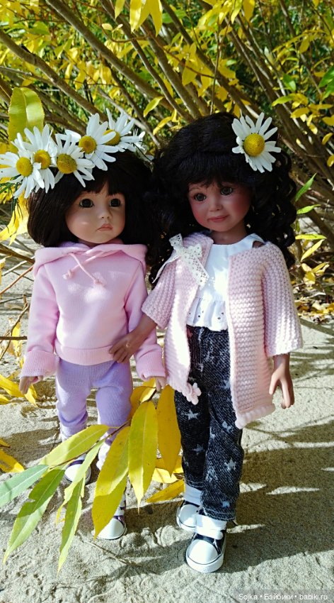 Осенняя прогулка с девочками Линды Рик