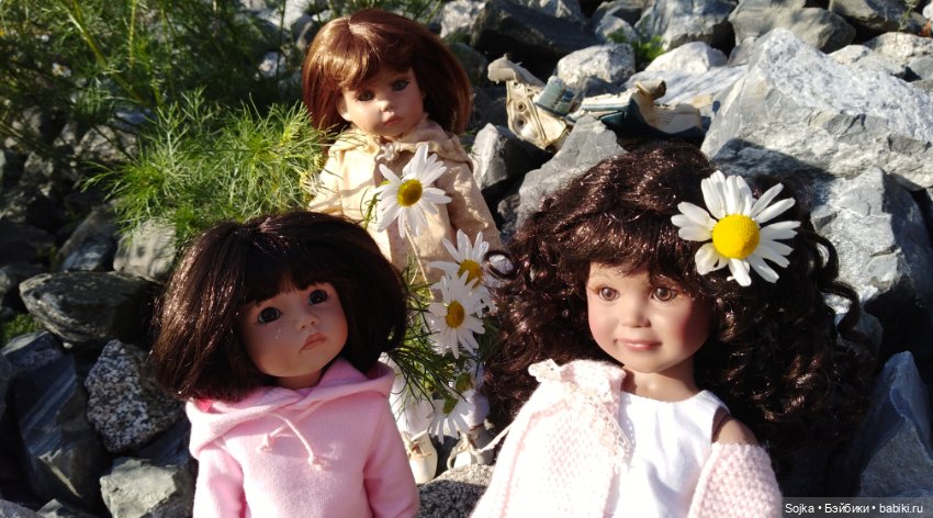 Осенняя прогулка с девочками Линды Рик