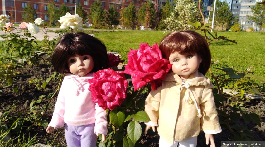 Осенняя прогулка с девочками Линды Рик