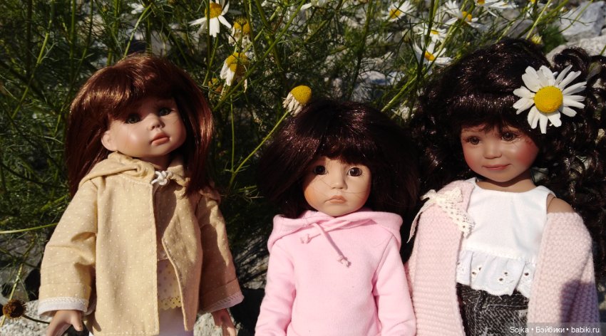 Осенняя прогулка с девочками Линды Рик