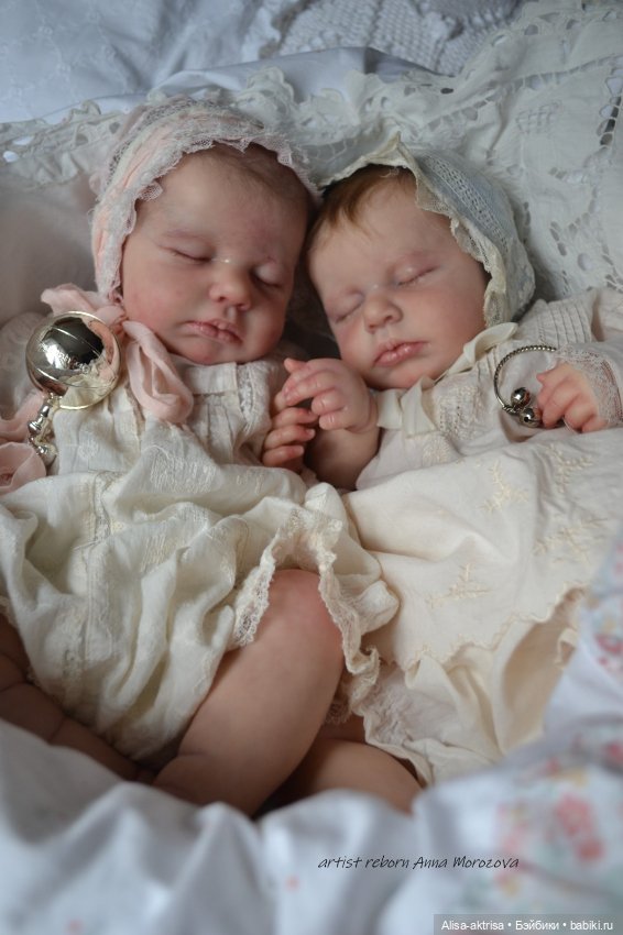 Лоулоу двойня - немного винтажика. Кукла-реборн Анны Морозовой
