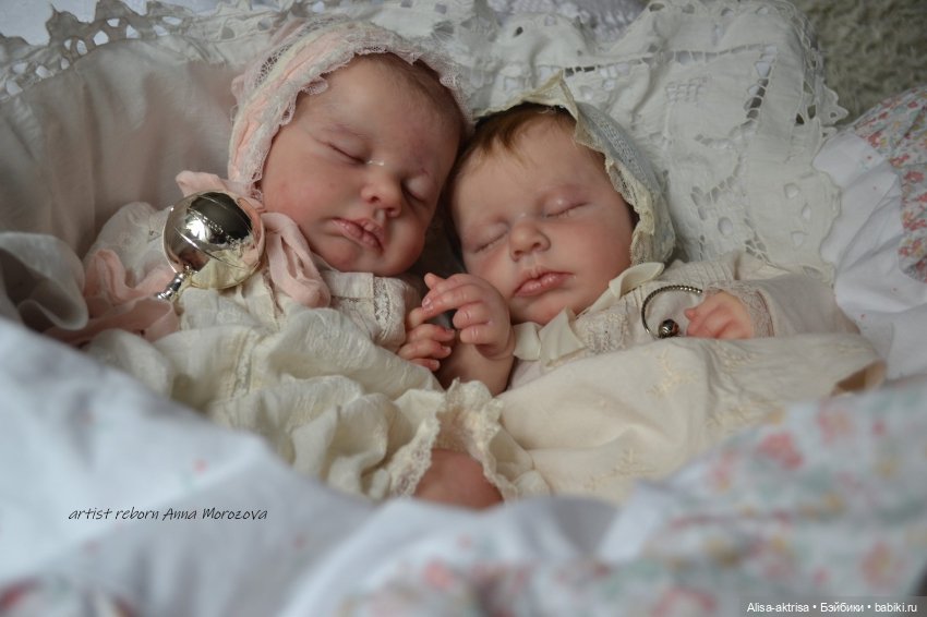 Лоулоу двойня - немного винтажика. Кукла-реборн Анны Морозовой