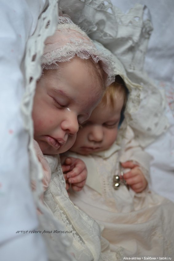 Лоулоу двойня - немного винтажика. Кукла-реборн Анны Морозовой
