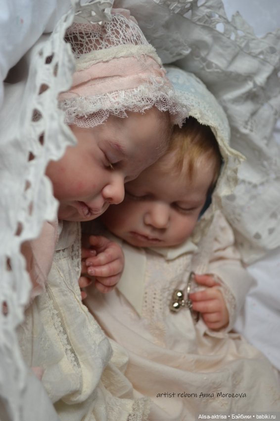Лоулоу двойня - немного винтажика. Кукла-реборн Анны Морозовой