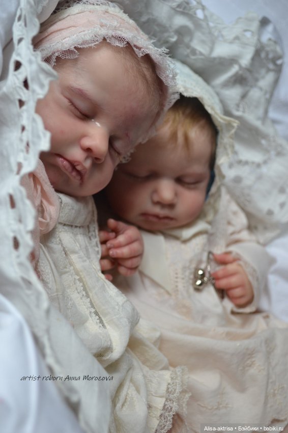 Лоулоу двойня - немного винтажика. Кукла-реборн Анны Морозовой