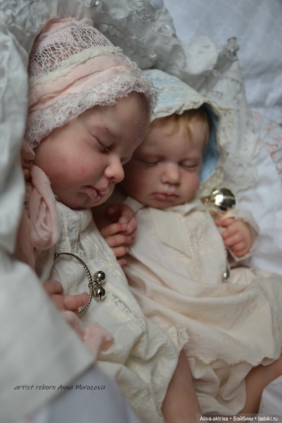 Лоулоу двойня - немного винтажика. Кукла-реборн Анны Морозовой