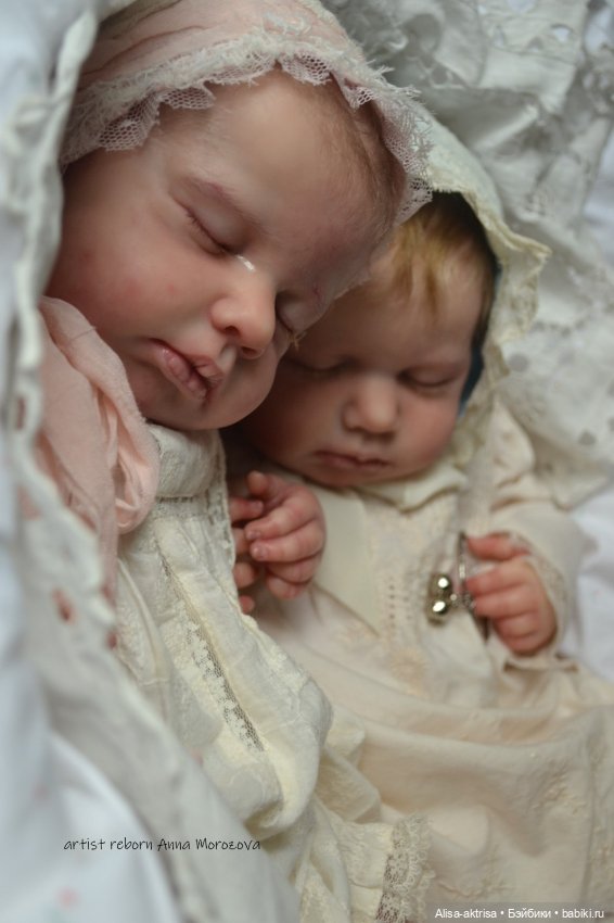 Лоулоу двойня - немного винтажика. Кукла-реборн Анны Морозовой