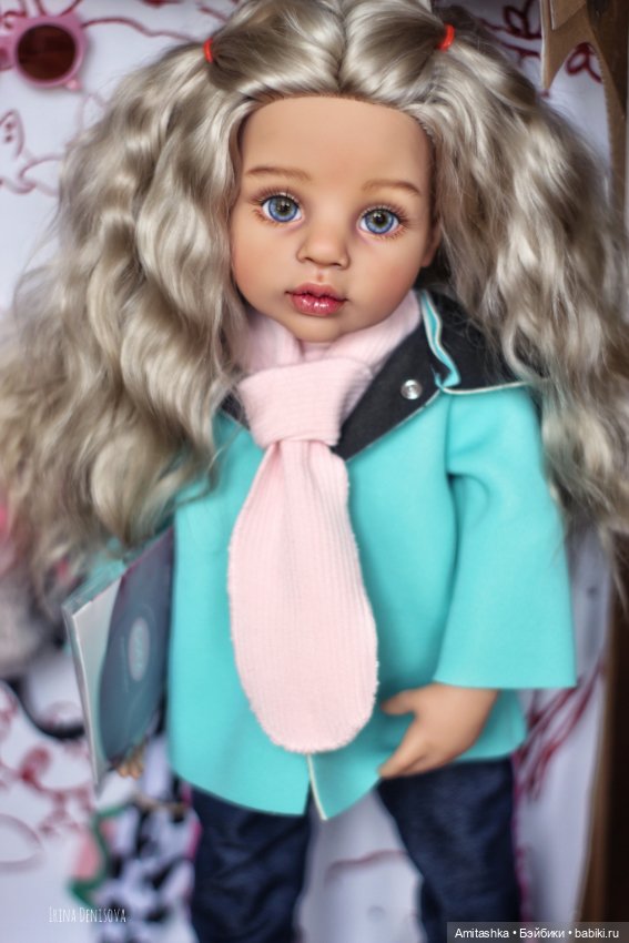 Грета ООАК Готц — ООАК и кастом кукол Gotz (Готц): перерисовка (фото 4)