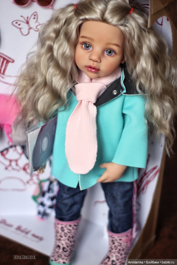 Грета ООАК Готц — ООАК и кастом кукол Gotz (Готц): перерисовка (фото 6)