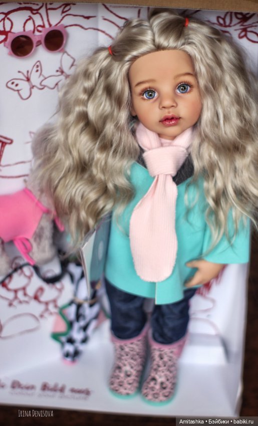 Грета ООАК Готц — ООАК и кастом кукол Gotz (Готц): перерисовка (фото 5)