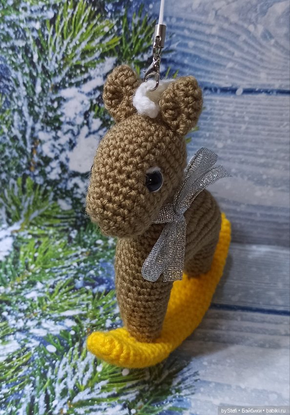 Лошадка-качалка. Ёлочное украшение (фото 3)