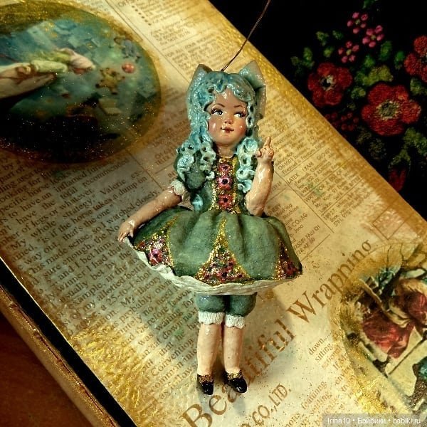 Ёлочные ватные игрушки Ирины Белюковой