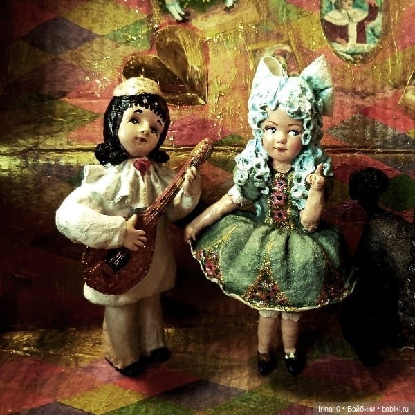 Ёлочные ватные игрушки Ирины Белюковой