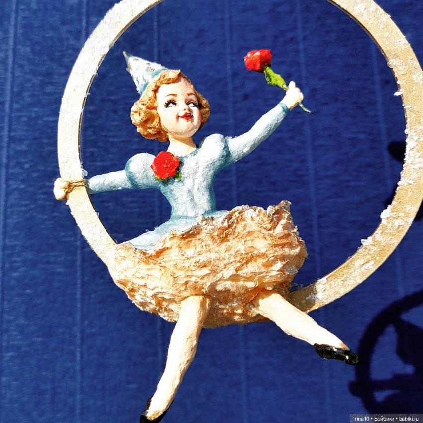 Ёлочные ватные игрушки Ирины Белюковой