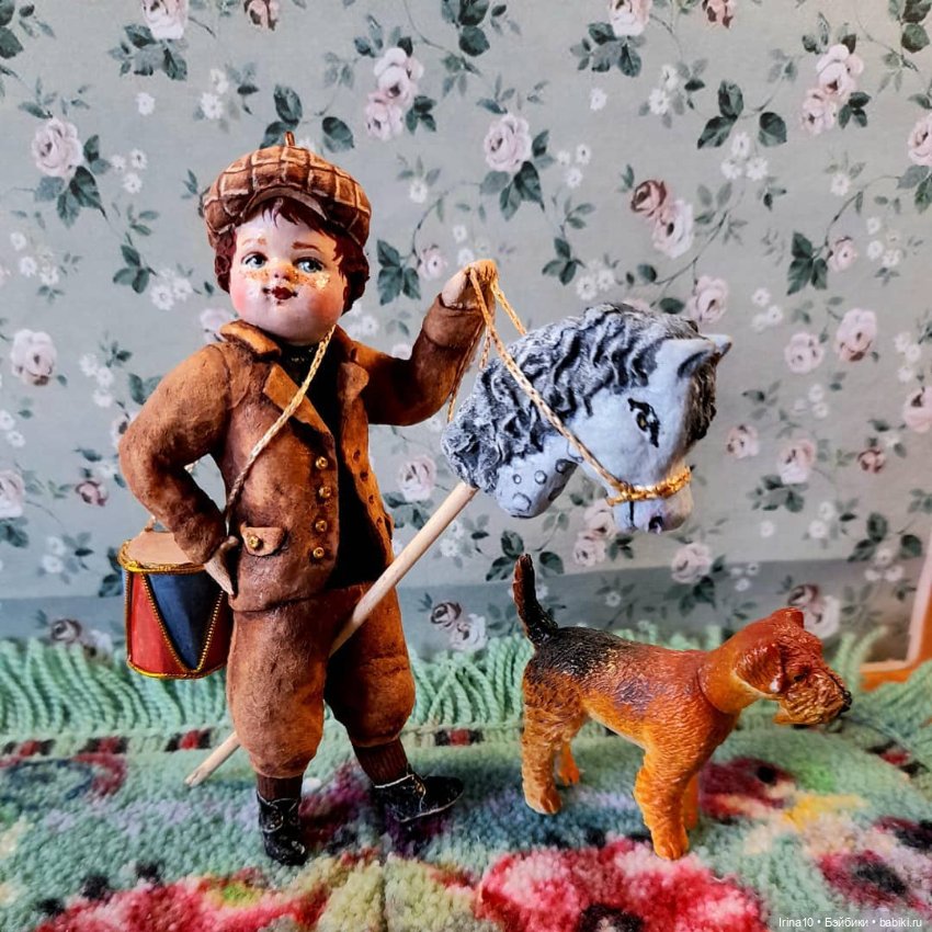 Ёлочные ватные игрушки Ирины Белюковой