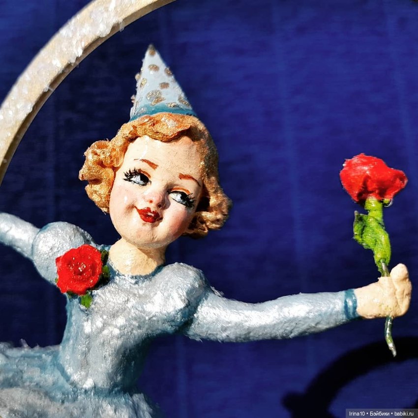 Ёлочные ватные игрушки Ирины Белюковой
