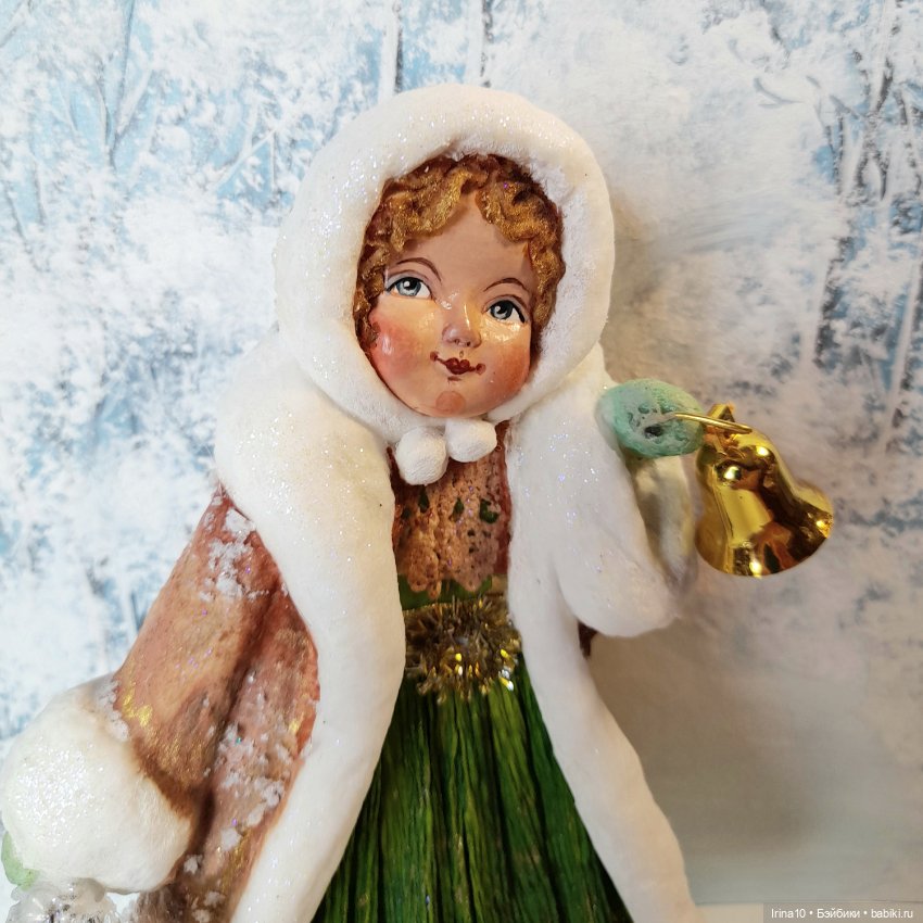 Ёлочные ватные игрушки Ирины Белюковой
